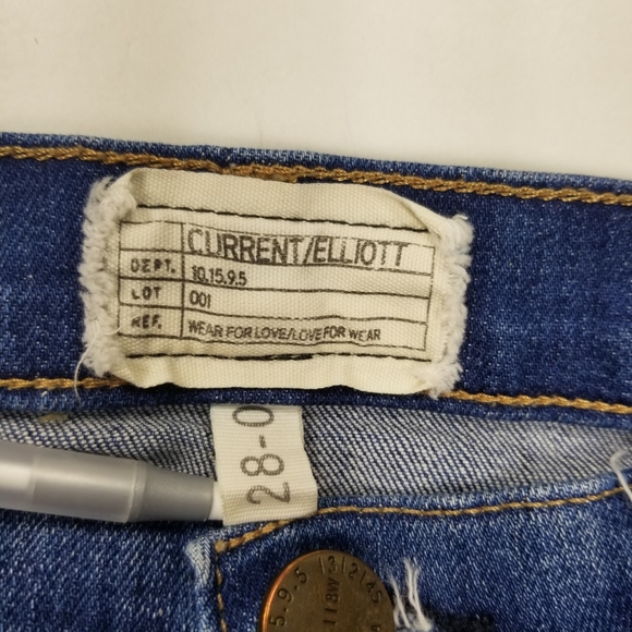 Current elliot the Stilletto Destroy Ankle Jean 28 - Picture 9 of 9